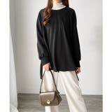 サイドスリットオーバーカットソー トップス 長袖 | Amulet | 詳細画像29 