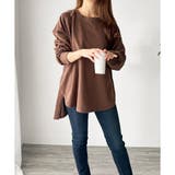 サイドスリットオーバーカットソー トップス 長袖 | Amulet | 詳細画像36 