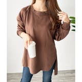 サイドスリットオーバーカットソー トップス 長袖 | Amulet | 詳細画像39 