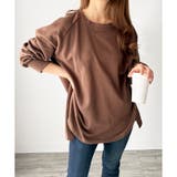 サイドスリットオーバーカットソー トップス 長袖 | Amulet | 詳細画像43 