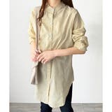 スタンドカラーオーバーシャツ トップス 羽織り | Amulet | 詳細画像12 