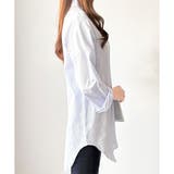 スタンドカラーオーバーシャツ トップス 羽織り | Amulet | 詳細画像18 