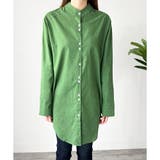 スタンドカラーオーバーシャツ トップス 羽織り | Amulet | 詳細画像23 