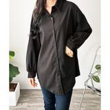 オーバーサイズロングシャツ ロング丈 トップス | Amulet | 詳細画像20 