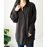 オーバーサイズロングシャツ ロング丈 トップス | Amulet | 詳細画像21 