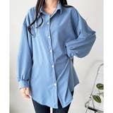 オーバーサイズロングシャツ ロング丈 トップス | Amulet | 詳細画像26 