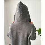 フード付きニットカーディガン ニット 羽織り | Amulet | 詳細画像21 