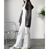 フード付きニットカーディガン ニット 羽織り | Amulet | 詳細画像4 