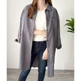 オーバーサイズコーデュロイシャツ 羽織り ロング | Amulet | 詳細画像14 