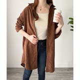 オーバーサイズコーデュロイシャツ 羽織り ロング | Amulet | 詳細画像21 