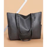 ソフトタッチフェイクレザートートバッグ レディース 肩掛け | Amulet | 詳細画像13 