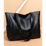 ソフトタッチフェイクレザートートバッグ レディース 肩掛け | Amulet | 詳細画像14 