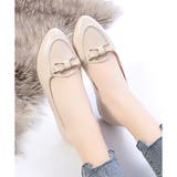 ビットフラットローファー レディース ローヒール | Amulet | 詳細画像10 