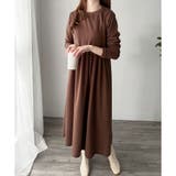 ウエスト切替ロングワンピース レディース 長袖 | Amulet | 詳細画像23 