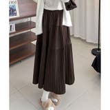 ティアードプリーツロングスカート レディース マキシ丈 | Amulet | 詳細画像18 