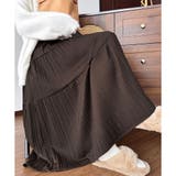 ティアードプリーツロングスカート レディース マキシ丈 | Amulet | 詳細画像20 