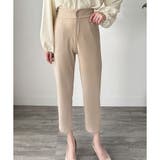 ダブルボタンタックスラックスパンツ レディース テーパード | Amulet | 詳細画像17 