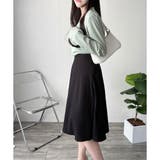 ひざ丈Aラインスカート スカート フレアシルエット | Amulet | 詳細画像18 