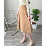 ひざ丈Aラインスカート スカート フレアシルエット | Amulet | 詳細画像24 