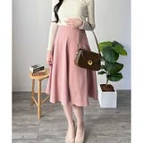 ひざ丈Aラインスカート スカート フレアシルエット | Amulet | 詳細画像37 