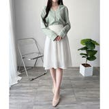 ひざ丈Aラインスカート スカート フレアシルエット | Amulet | 詳細画像4 