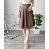 ひざ丈Aラインスカート スカート フレアシルエット | Amulet | 詳細画像8 