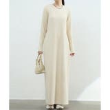 裏起毛ストレートロングワンピース レディース カジュアル | Amulet | 詳細画像14 