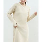 裏起毛ストレートロングワンピース レディース カジュアル | Amulet | 詳細画像16 