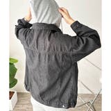 フード付きデニムライクジャケット レディース カジュアル | Amulet | 詳細画像21 