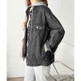 フード付きデニムライクジャケット レディース カジュアル | Amulet | 詳細画像27 