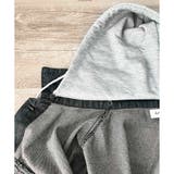 フード付きデニムライクジャケット レディース カジュアル | Amulet | 詳細画像31 