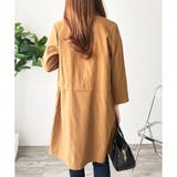 ロング丈ライトシャツアウター レディース カジュアル | Amulet | 詳細画像22 