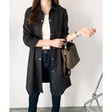 ロング丈ライトシャツアウター レディース カジュアル | Amulet | 詳細画像26 