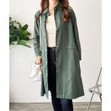 ロング丈ライトシャツアウター レディース カジュアル | Amulet | 詳細画像4 