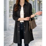 ブラック | ロング丈ライトシャツアウター レディース カジュアル | Amulet