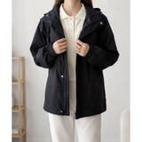 フード付きマウンテンパーカー レディース カジュアル | Amulet | 詳細画像17 