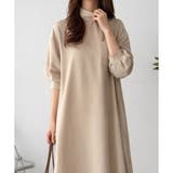 ハイネックロングワンピース レディース カジュアル | Amulet | 詳細画像11 