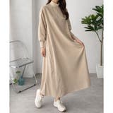 ハイネックロングワンピース レディース カジュアル | Amulet | 詳細画像9 