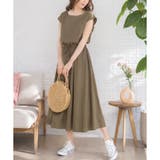 カーキ | ロングワンピース 夏 レディース | Amulet