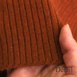 ボトルネックリブニットプルオーバー 秋 冬 きれいめ 長袖 レディース | Amulet | 詳細画像18 