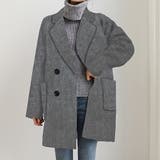 グレー | ハーフチェスターコート アウター カジュアル | Amulet