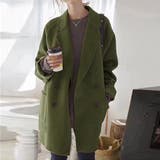 カーキ | ハーフチェスターコート アウター カジュアル | Amulet