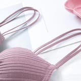 フロントツイストブラジャー＆ショーツセット ノンワイヤー ホールド ナチュラル | Amulet | 詳細画像15 