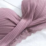 フロントツイストブラジャー＆ショーツセット ノンワイヤー ホールド ナチュラル | Amulet | 詳細画像16 