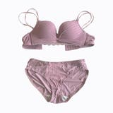 フロントツイストブラジャー＆ショーツセット ノンワイヤー ホールド ナチュラル | Amulet | 詳細画像18 