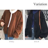 オフショルダーアウター カジュアル シンプル レディース 秋 冬 | Amulet | 詳細画像5 