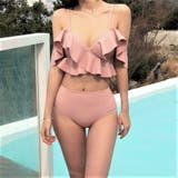水着 アンダーフリルオフショルビキニ | marcydorn | 詳細画像2 