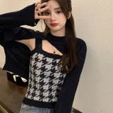 美品☆馬柄 変形 フェミニン トップス☆フランス製 レディース