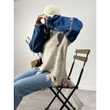 デニム切り替えニット セーター ダメージ加工 トップス | marcydorn | 詳細画像27