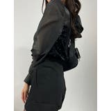 ベロアライクシアービジューブラウス シャツ リボン | marcydorn | 詳細画像32